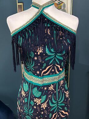 Tropical Print Jumpsuit